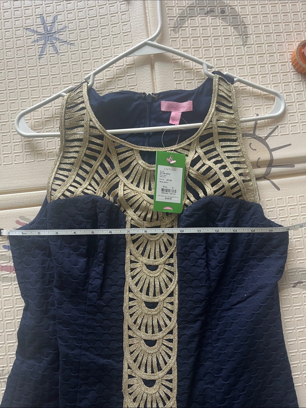 NWT! Navy Lilly Pulitzer Tana Shift size 8 dress - Picture 13 of 14